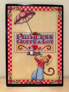 VTG Mary Engelbreit "The Princess Quite-A-Lot" Stationery Folio